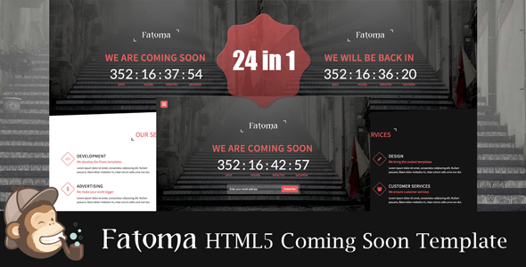 ThemeForest Fatoma Coming Soon Template 7819733 ThemeForest Fatoma Coming Soon Template 7819733