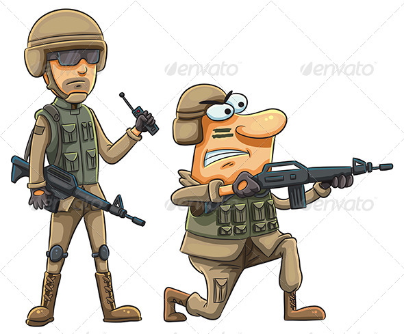GraphicRiver Army Soldiers 7853520 GraphicRiver Army Soldiers 7853520
