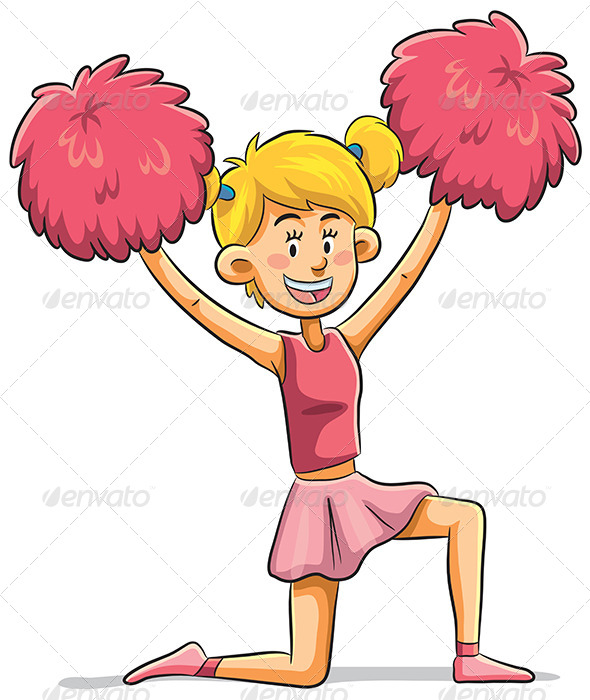 GraphicRiver Cheerleader 7853652 GraphicRiver Cheerleader 7853652