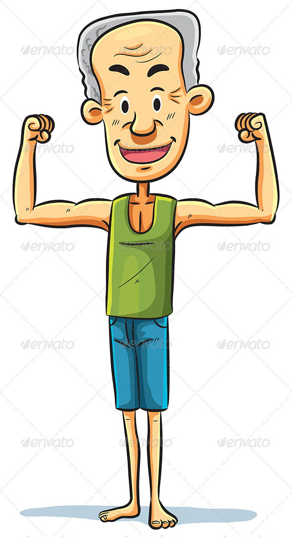 GraphicRiver Strong Grandpa 7855058 GraphicRiver Strong Grandpa 7855058