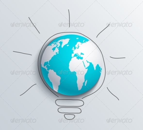 GraphicRiver Modern Concept Idea and World 7857566 GraphicRiver Modern Concept Idea and World 7857566