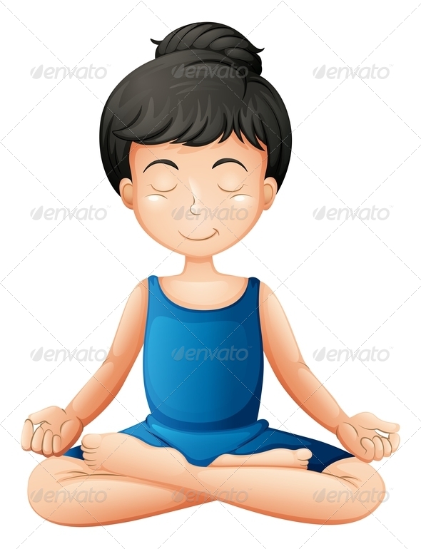 GraphicRiver Girl doing yoga 7861940 GraphicRiver Girl doing yoga 7861940