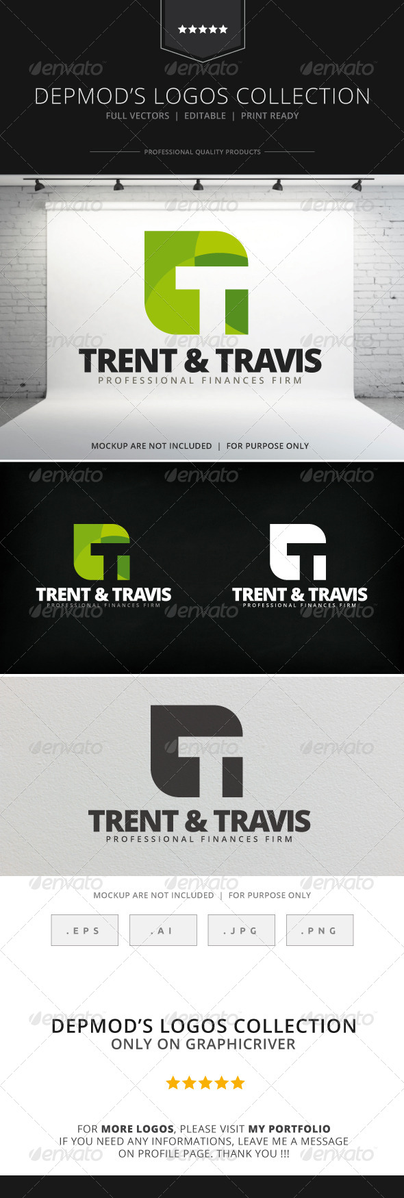 GraphicRiver Trent & Travis Logo 7864454 GraphicRiver Trent & Travis Logo 7864454