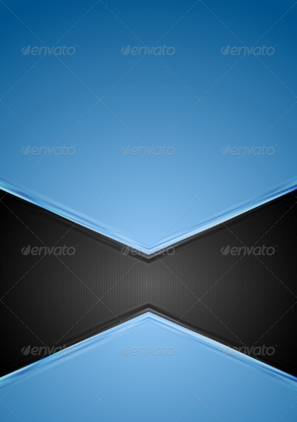 GraphicRiver Abstract Blue and Black Tech Background 7866876 GraphicRiver Abstract Blue and Black Tech Background 7866876