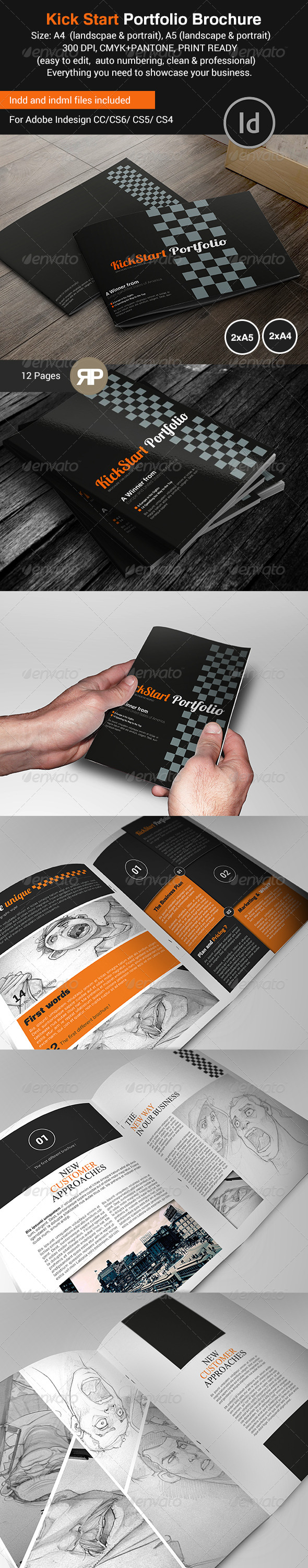 GraphicRiver New Way Portfolio Brochure Bundle 7819674 GraphicRiver New Way Portfolio Brochure Bundle 7819674