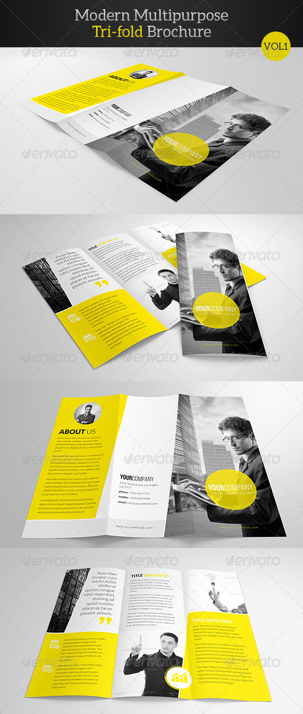 GraphicRiver Modern Multipurpose Trifold Brochure 7874112 GraphicRiver Modern Multipurpose Trifold Brochure 7874112