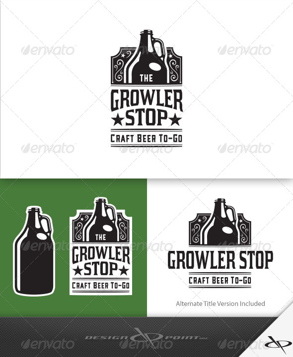 Growler Stop Logo (Crests)