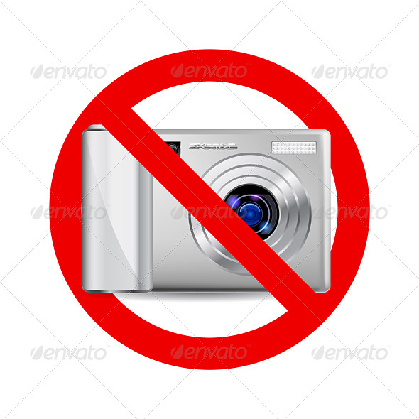 GraphicRiver No Camera Sign 7874753 GraphicRiver No Camera Sign 7874753