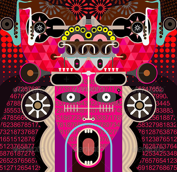 GraphicRiver Shouting Man Portrait Vector Illustration 7876021 GraphicRiver Shouting Man Portrait Vector Illustration 7876021