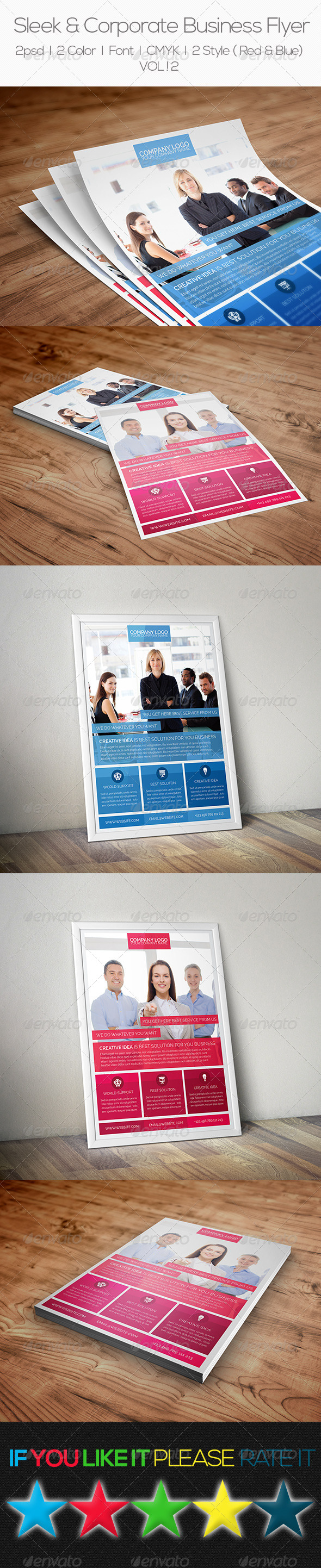 GraphicRiver Sleek & Corporate Business Flyer 7879408 GraphicRiver Sleek & Corporate Business Flyer 7879408