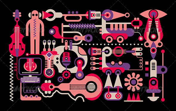 GraphicRiver Abstract Music Background 7882069 GraphicRiver Abstract Music Background 7882069