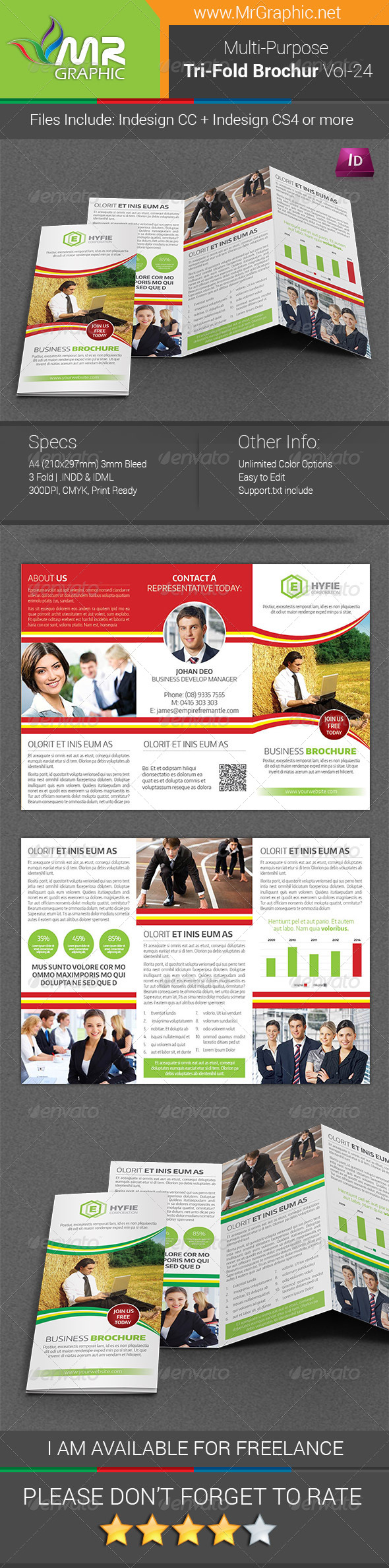 GraphicRiver Multipurpose Business Tri-Fold Brochure Vol-24 7886349 GraphicRiver Multipurpose Business Tri-Fold Brochure Vol-24 7886349