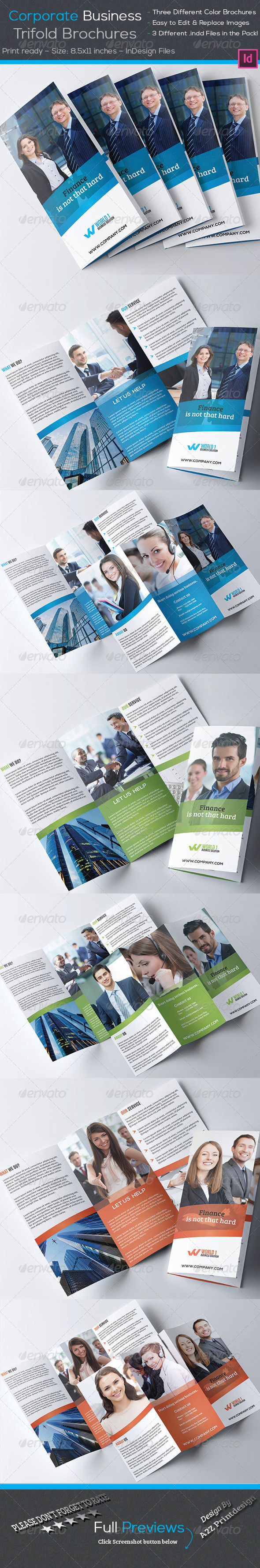 GraphicRiver Corporate Trifold Brochures 7901043 GraphicRiver Corporate Trifold Brochures 7901043