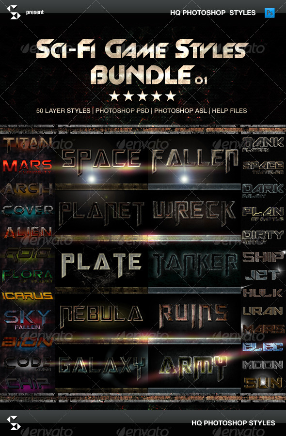 GraphicRiver Sci-fi and Space Styles Bundle 50 Text Effects 7901548 GraphicRiver Sci-fi and Space Styles Bundle 50 Text Effects 7901548