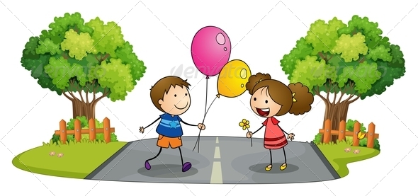 GraphicRiver Lovers in the Street 7902636 GraphicRiver Lovers in the Street 7902636