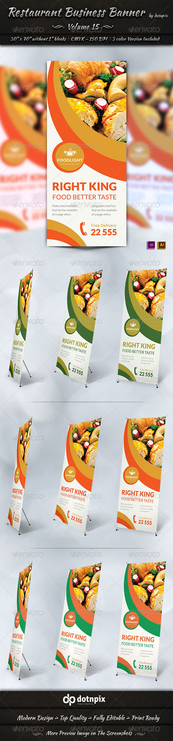GraphicRiver Restaurant Business Banner Volume 15 7903717 GraphicRiver Restaurant Business Banner Volume 15 7903717