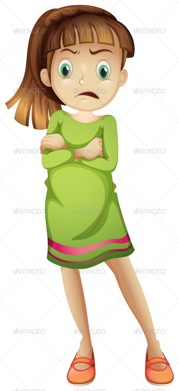 GraphicRiver Angry Girl 7903742 GraphicRiver Angry Girl 7903742