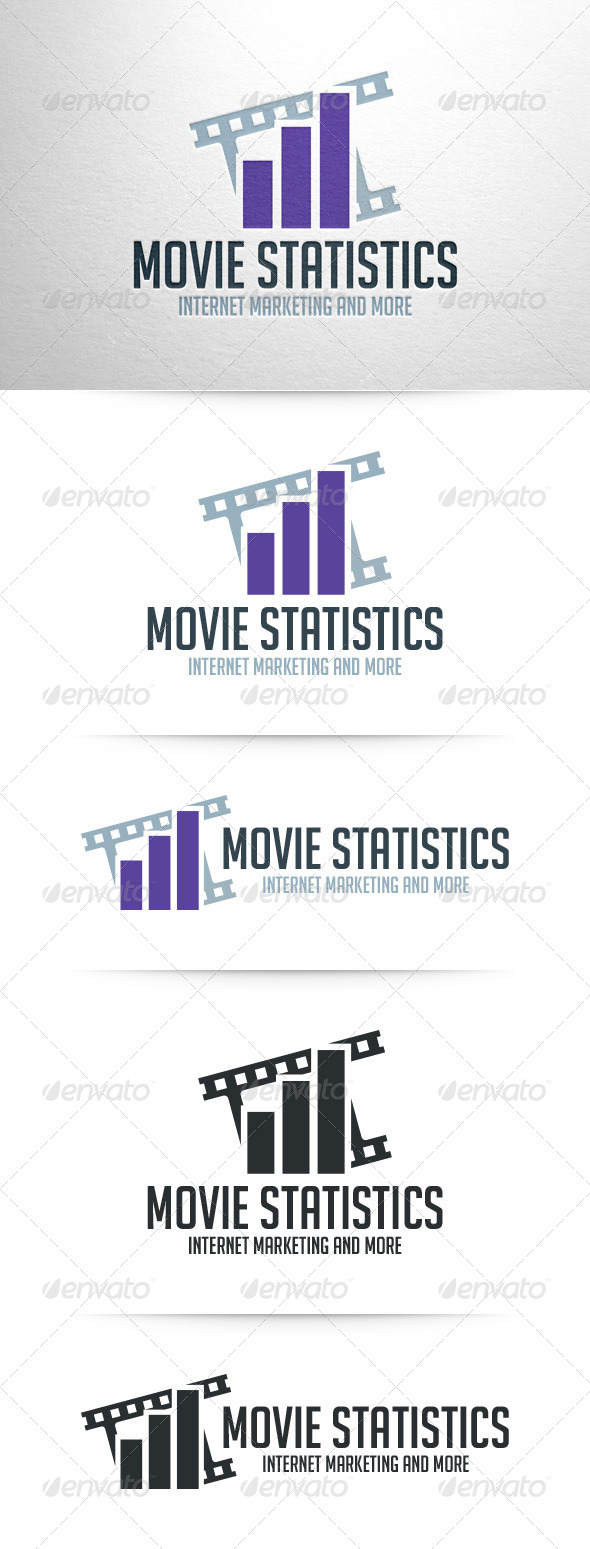 GraphicRiver Movie Statistics Logo Template 7905080 GraphicRiver Movie Statistics Logo Template 7905080