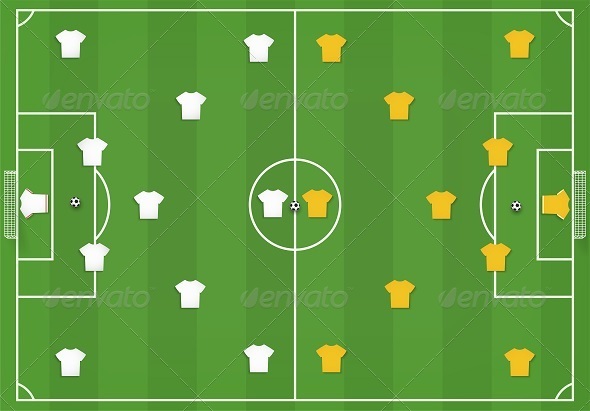 GraphicRiver Soccer Field with Players 7909019 GraphicRiver Soccer Field with Players 7909019