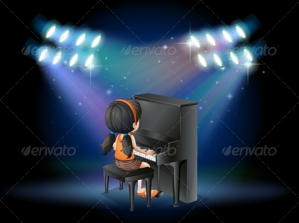 GraphicRiver A Stage with a Young Pianist Performing 7915735 GraphicRiver A Stage with a Young Pianist Performing 7915735