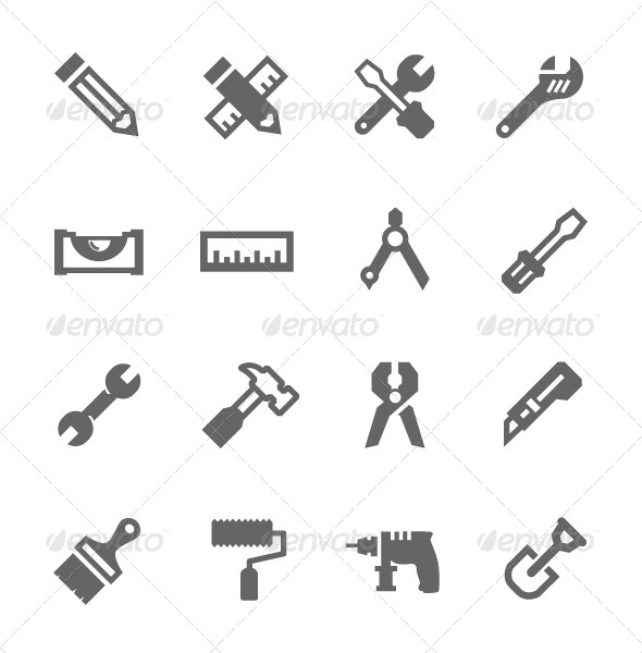 GraphicRiver Tools Icon 7928976 GraphicRiver Tools Icon 7928976