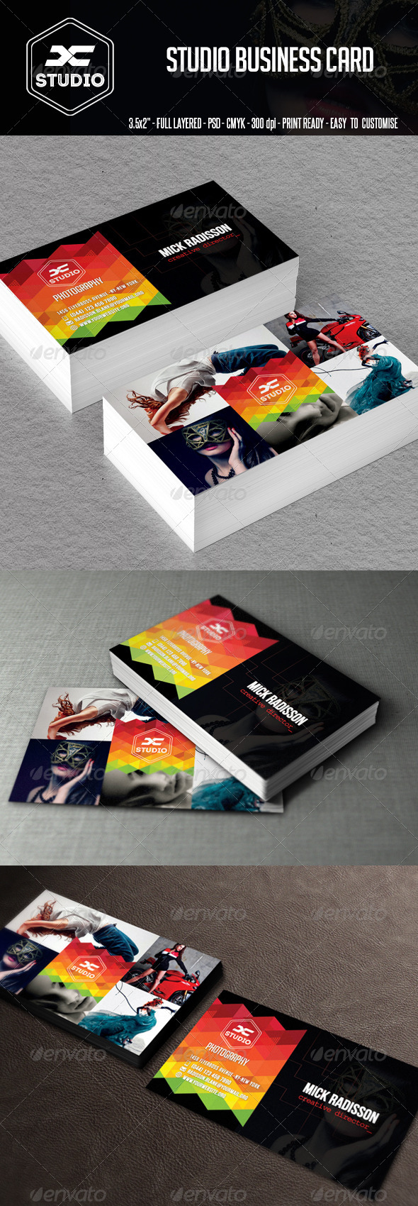 GraphicRiver Studio Business Card 7922097 GraphicRiver Studio Business Card 7922097