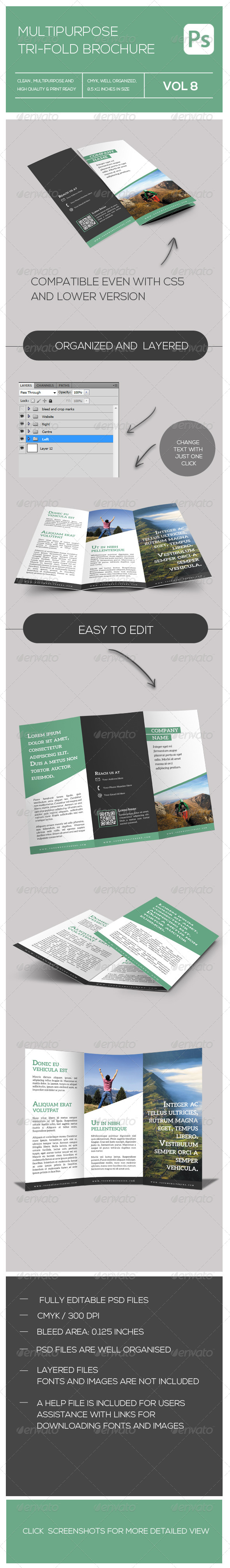GraphicRiver Tri-fold Multipurpose Corporate Brochure 7939990 GraphicRiver Tri-fold Multipurpose Corporate Brochure 7939990