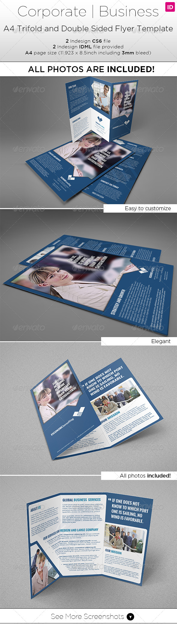 GraphicRiver A4 Trifold & Double Side Flyer Template 7940256 GraphicRiver A4 Trifold & Double Side Flyer Template 7940256