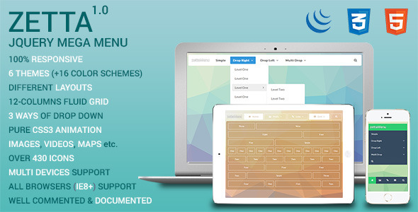 CodeCanyon Zetta Menu jQuery Mega Menu 7941407 CodeCanyon Zetta Menu jQuery Mega Menu 7941407