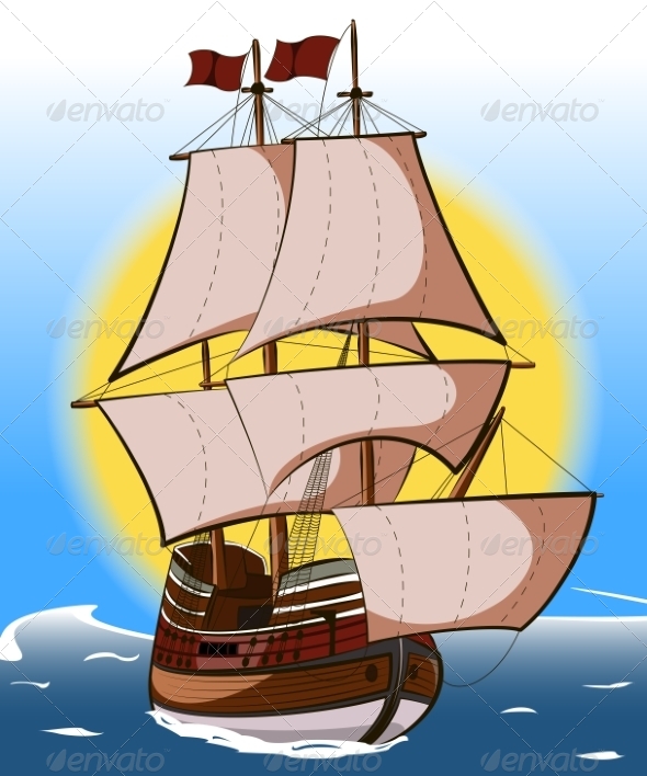 GraphicRiver Sailboat 7941730 GraphicRiver Sailboat 7941730
