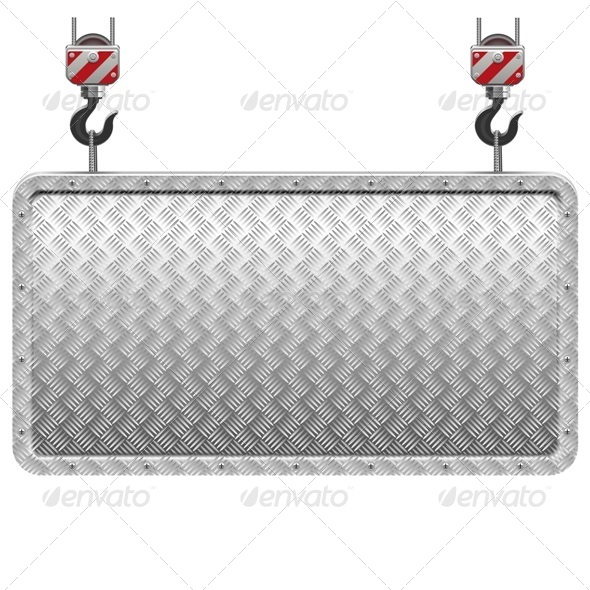 GraphicRiver Vector Metal Frame 7947061 GraphicRiver Vector Metal Frame 7947061