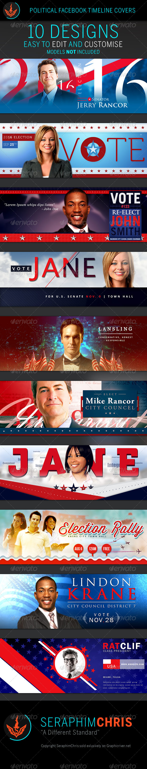 GraphicRiver Political Facebook Timeline Cover Templates 7950106 GraphicRiver Political Facebook Timeline Cover Templates 7950106