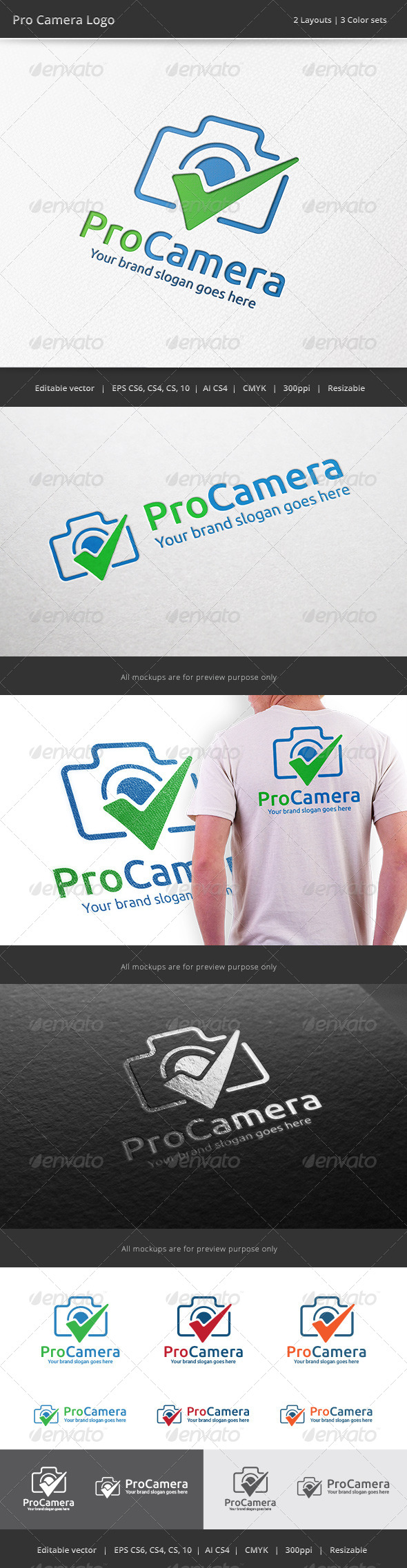 GraphicRiver Pro Camera Check Logo 7951742 GraphicRiver Pro Camera Check Logo 7951742