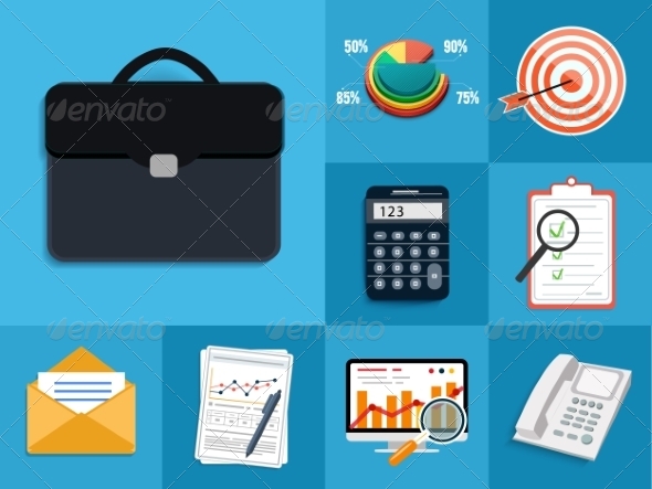 GraphicRiver Set of Various Financial Service Items 7954772 GraphicRiver Set of Various Financial Service Items 7954772