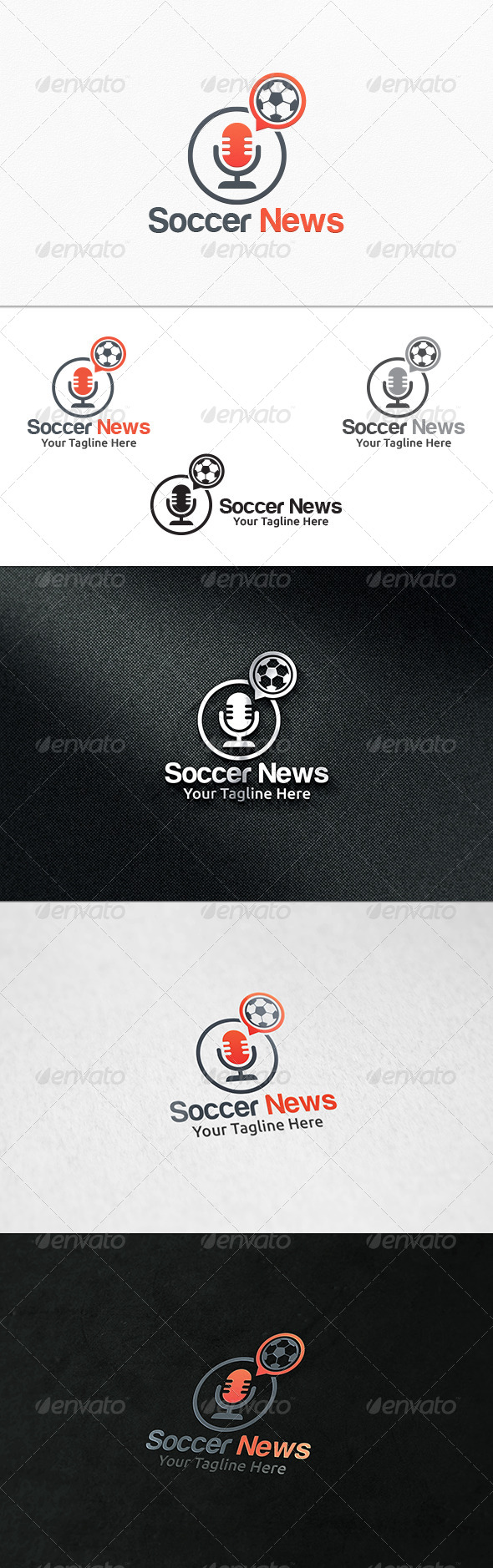 GraphicRiver Soccer News Logo Template 7956324 GraphicRiver Soccer News Logo Template 7956324