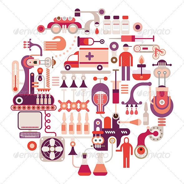 GraphicRiver Pharmaceutical Factory 7956472 GraphicRiver Pharmaceutical Factory 7956472