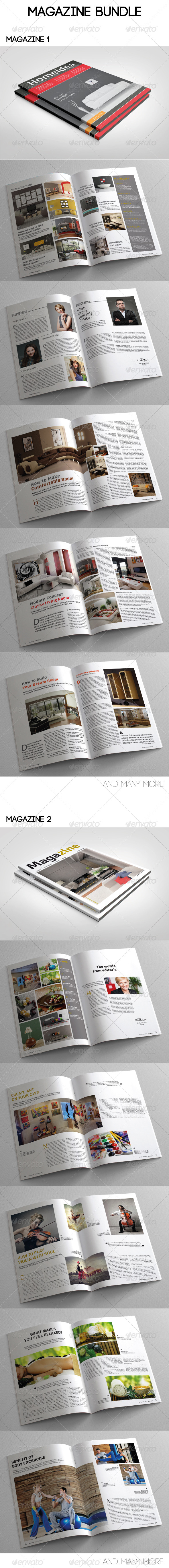 GraphicRiver Magazine Bundle Vol 03 7956748 GraphicRiver Magazine Bundle Vol 03 7956748
