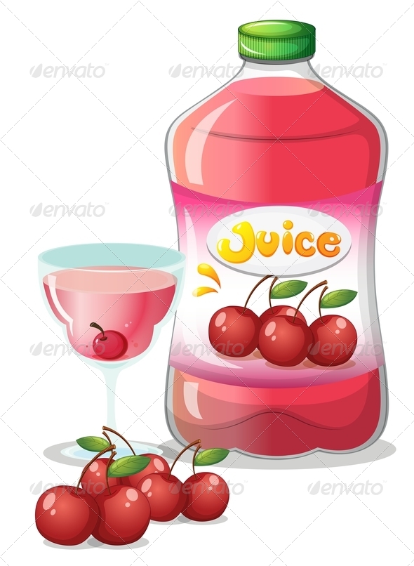 GraphicRiver Cherry Juice Drink 7956884 GraphicRiver Cherry Juice Drink 7956884