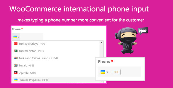 CodeCanyon WooCommerce international phone input 7960098 CodeCanyon WooCommerce international phone input 7960098
