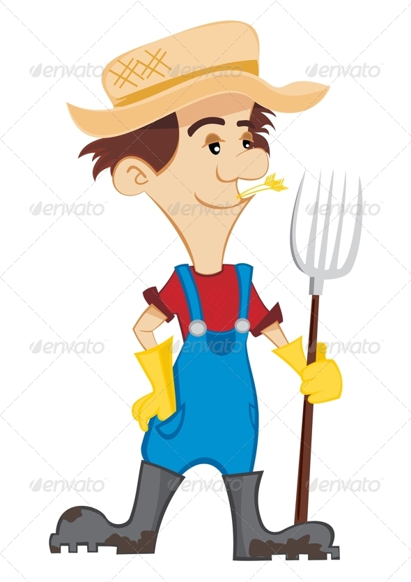 GraphicRiver Happy Farmer 7960322 GraphicRiver Happy Farmer 7960322