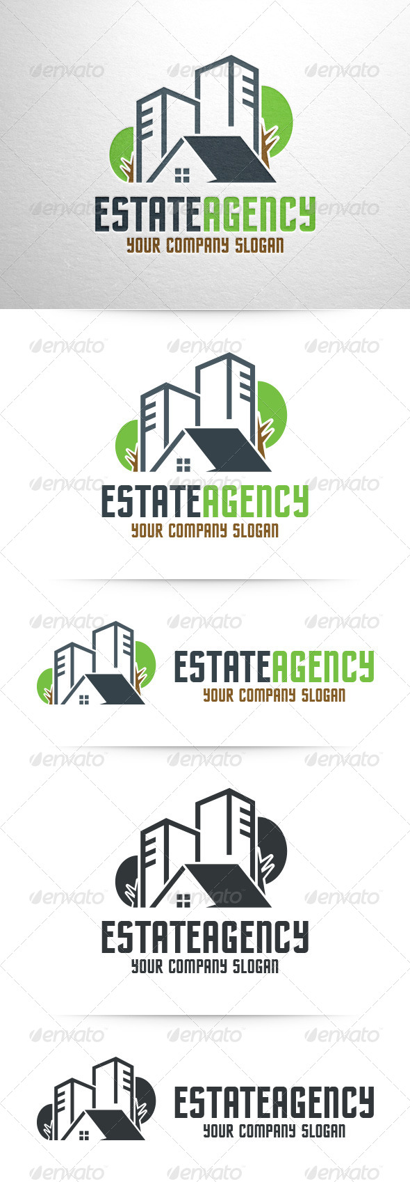 GraphicRiver Estate Agency Logo Template 7972604 GraphicRiver Estate Agency Logo Template 7972604