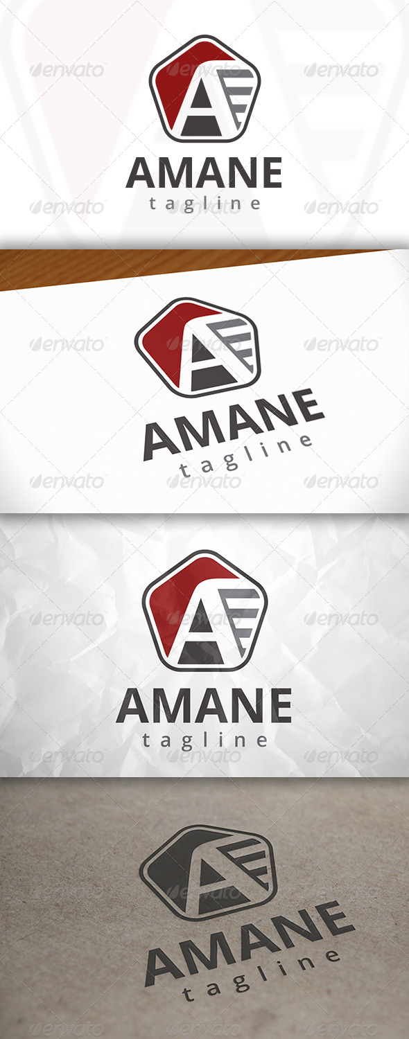 GraphicRiver Amane Logo 7973516 GraphicRiver Amane Logo 7973516