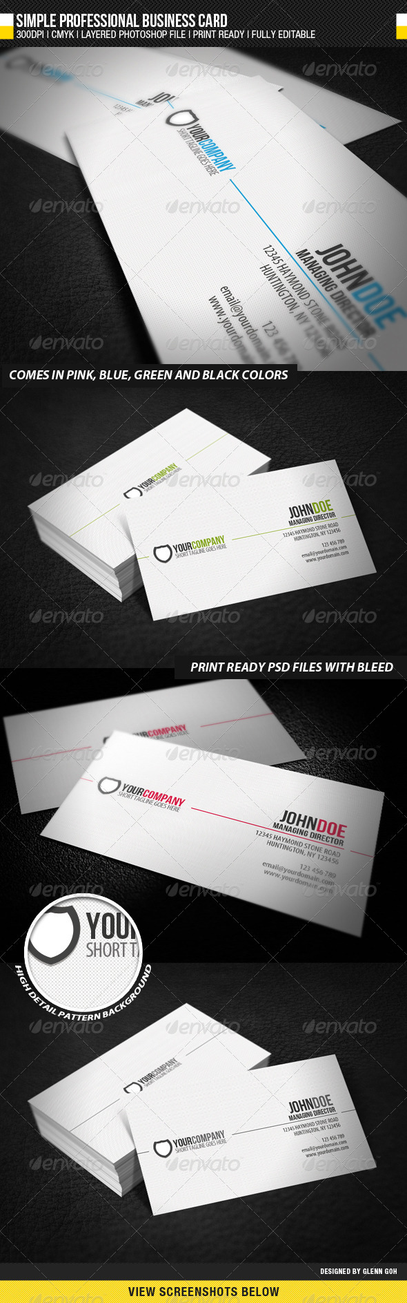 GraphicRiver Simple Professional Business Card 814153 GraphicRiver Simple Professional Business Card 814153