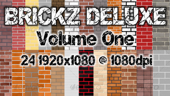 BRICKZ DELUXE Volume 1 - TTD - Concrete Textures