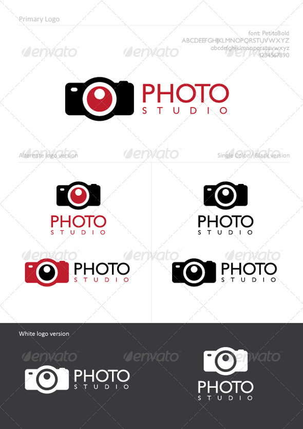 Photo Studio - Symbols Logo Templates