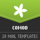 COMOD - 20 E-mail Templates - ThemeForest Item for Sale