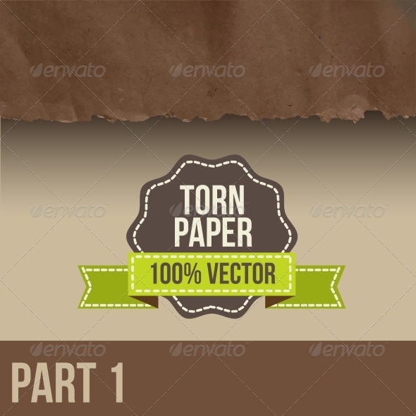 GraphicRiver Brown Paper with Torn Edge 8470023 GraphicRiver Brown Paper with Torn Edge 8470023