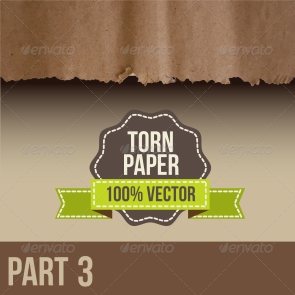 GraphicRiver Brown Paper with Torn Edge 8470032 GraphicRiver Brown Paper with Torn Edge 8470032