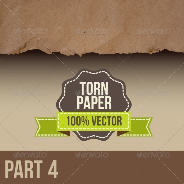 GraphicRiver Brown Paper with Torn Edge 8470033 GraphicRiver Brown Paper with Torn Edge 8470033