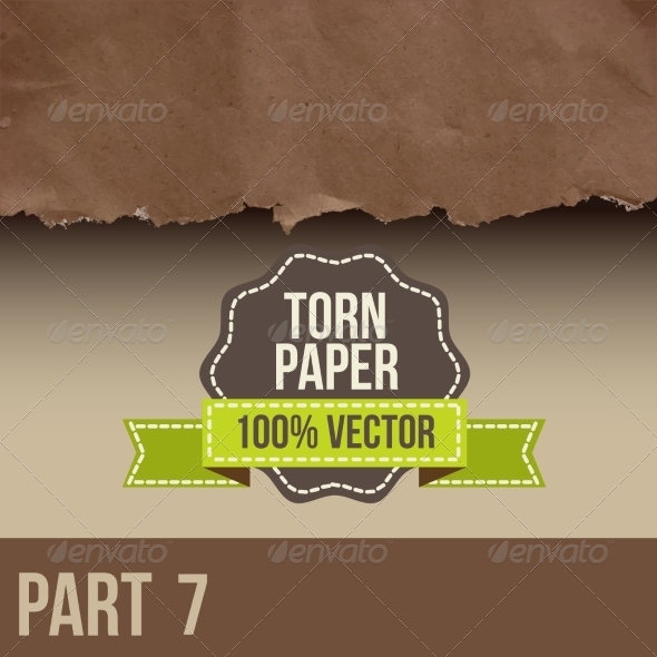 GraphicRiver Brown Paper with Torn Edge 8470044 GraphicRiver Brown Paper with Torn Edge 8470044
